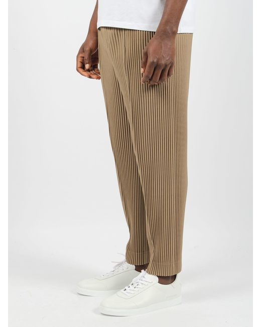 Homme Plissé Issey Miyake Natural Compleat Trousers for men