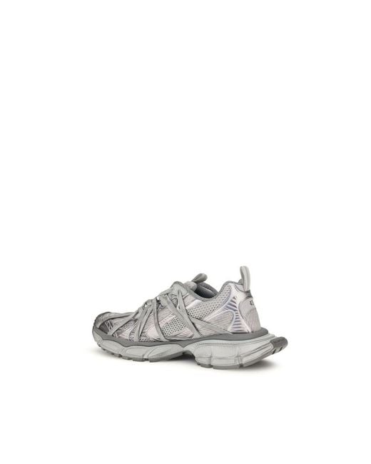 Balenciaga Gray Polyethylene Athletic Sneakers for men