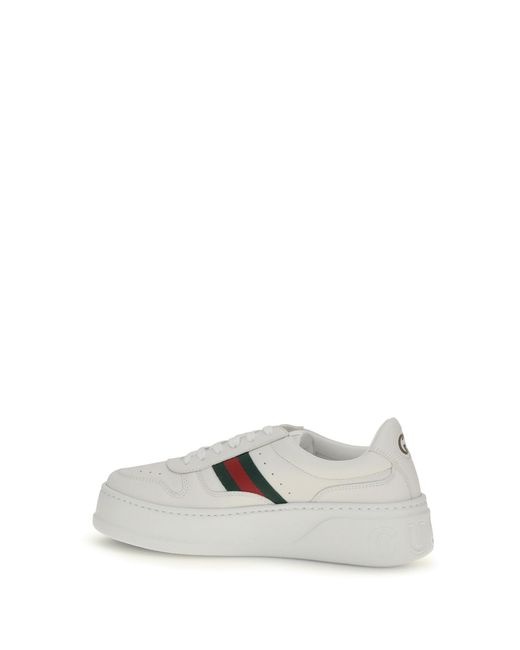 Gucci White Sneakers Oversized Sole- Trainers