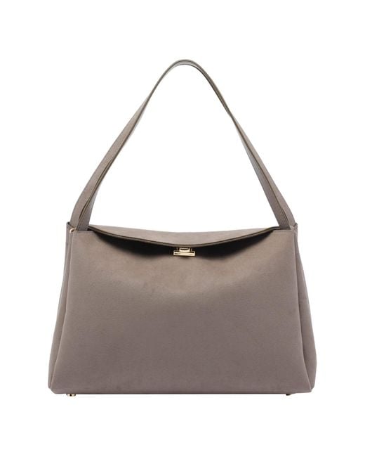 THEMOIRÈ Gray Eudora Shoulder Bag