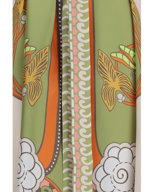 LaDoubleJ White Silk Muumuu Dress