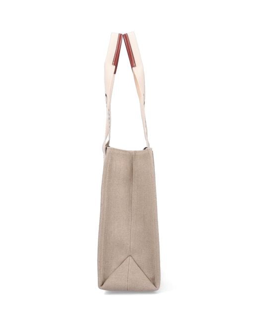 Chloé Pink Woody Tote Bag