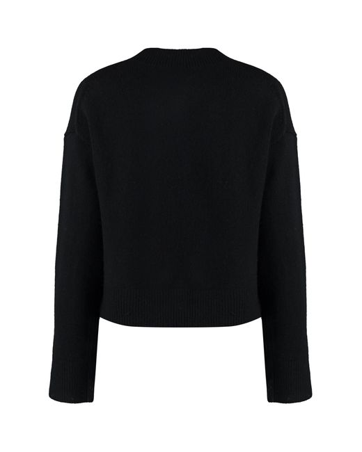 Vince Black Wool And Cashmere Cardigan