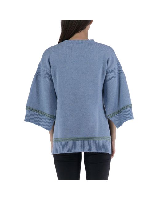 Marni Blue Logo Sweater