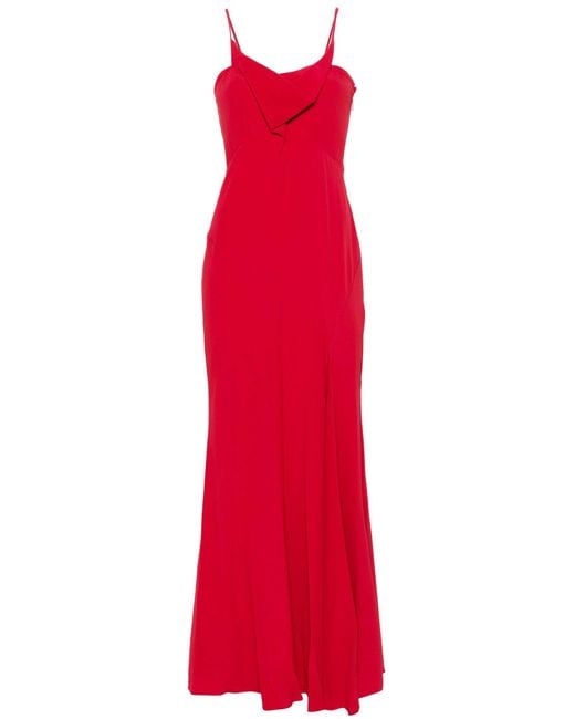 Isabel Marant Red Kapri Sleeveless Dress