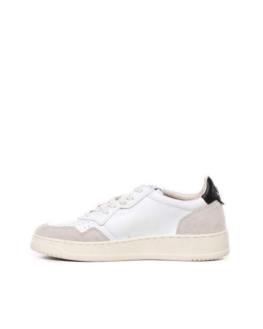 Autry White Sneakers Medalist for men