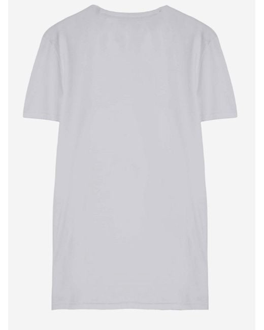 Gucci White T-Shirt Rayon Jersey for men