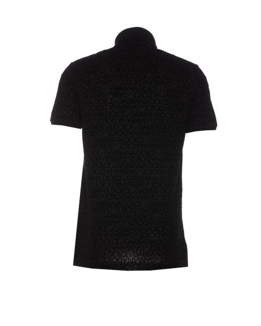 Dolce Gabbana T shirts And Polos in Black for Men Lyst