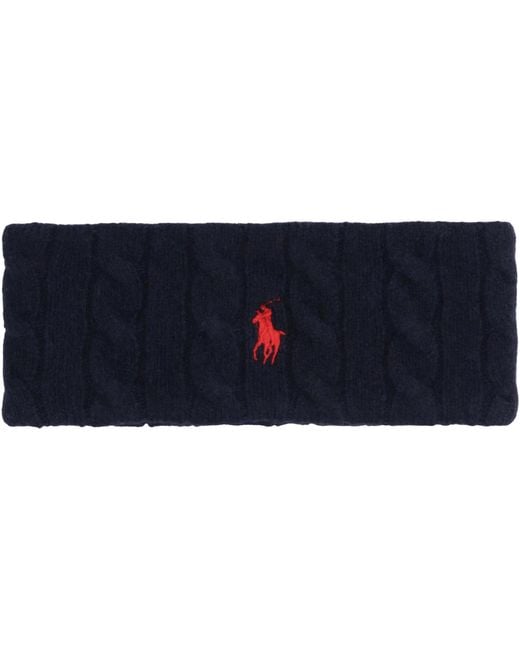 Polo Ralph Lauren Blue Small Hand Bag Escape Bag Baguette