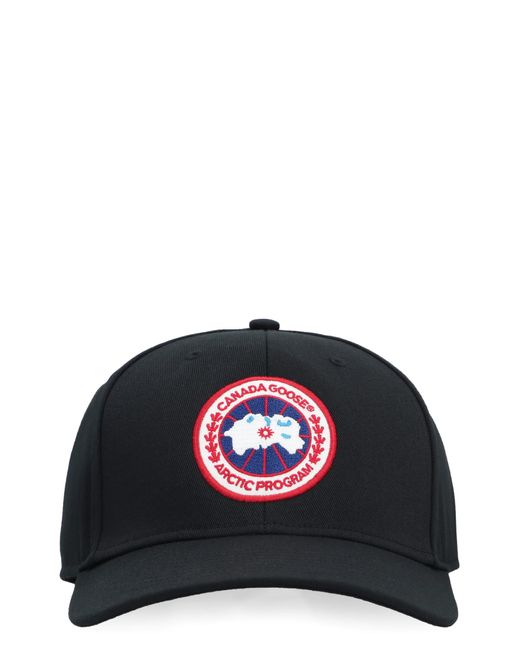 Canada Goose Black Logo Baseball Cap