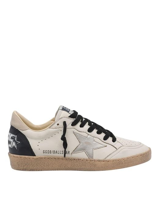 Golden Goose Deluxe Brand Brown Ballstar Sneakers for men