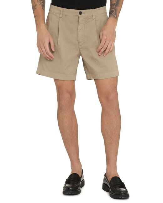 Department 5 Natural Cotton Bermuda Shorts for men