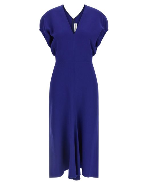 Victoria Beckham Blue 'Edith' Dress