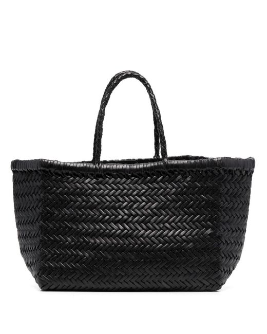 Dragon Diffusion Black Borsa Tote Piccola 'Triple Jump'