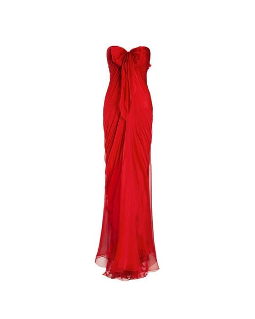 Maria Lucia Hohan Red Lyna Dress
