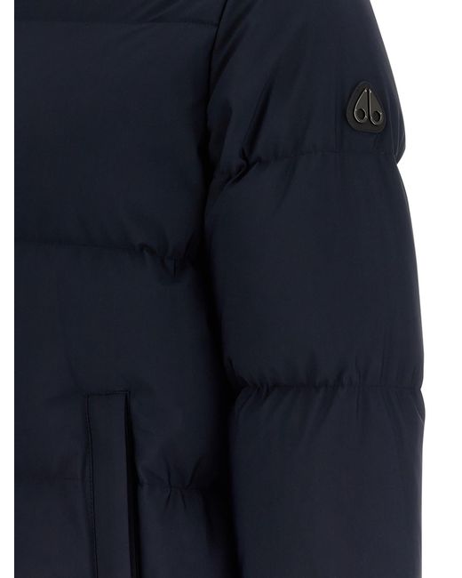 Moose Knuckles Blue 'Misti Puffer' Down Jacket for men