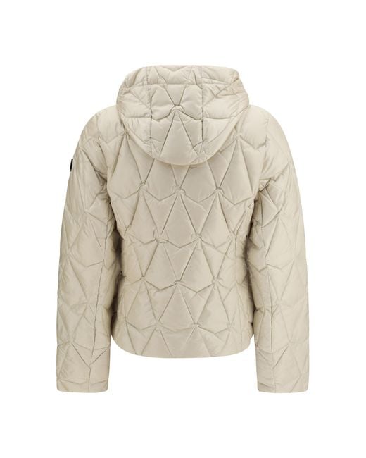 Moose Knuckles Natural Lightweight Iceberg Quilted Down Jacket