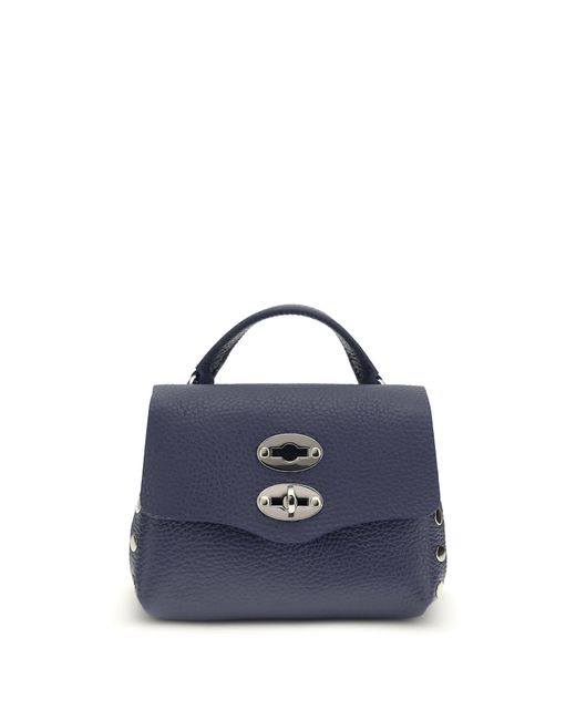 Zanellato Blue Postina Shoulder Bag