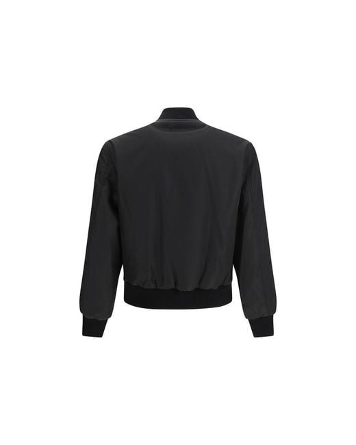 Versace Black Polyamide Jacket Clothing for men