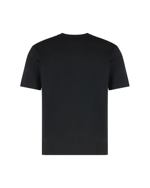 Palm Angels Black Set Of Three Crew Neck T-Shirts Cotton for men