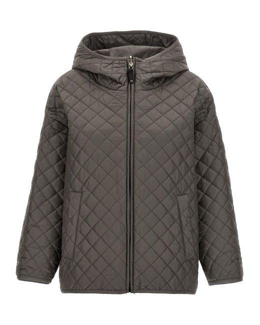 Max Mara Gray Leo Puffer Jackets