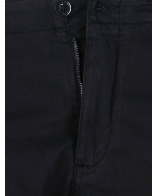 C P Company Black Trousers Cotton for men