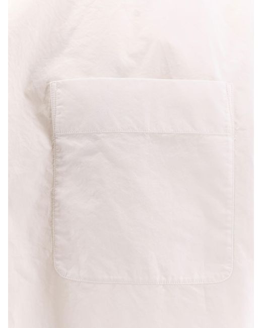 The Row White Victoria Cotton Shirt