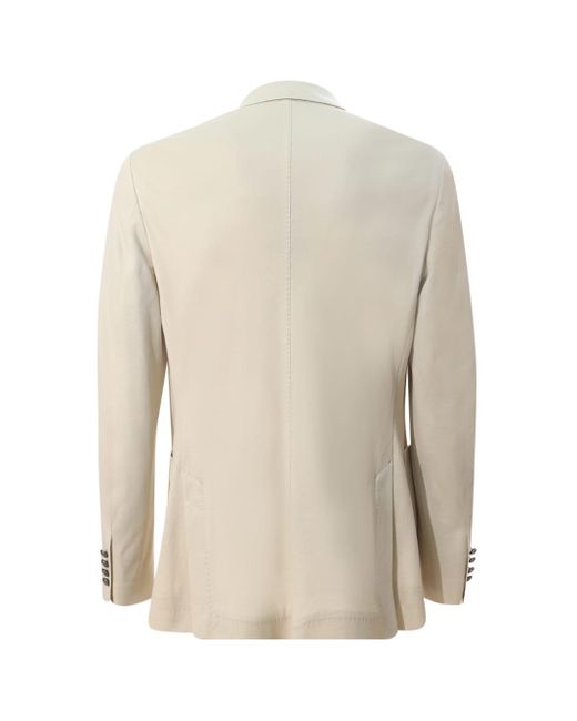 Circolo 1901 White Circolo Double-Breasted Jacket for men