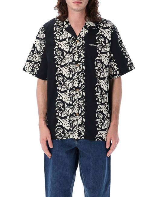 Carhartt Black Floral Shirt for men