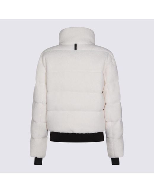Mackage Gray Cream Down Jacket
