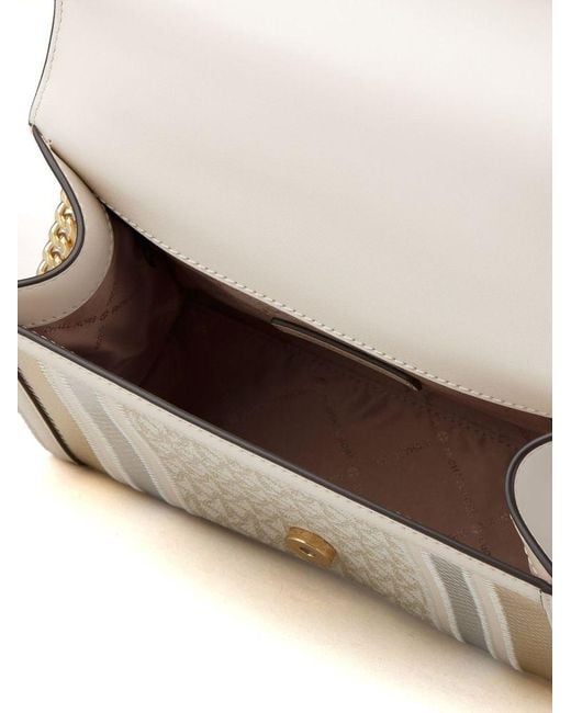 Michael Kors White Crossbody Bag Polyester Crossbody-Bags