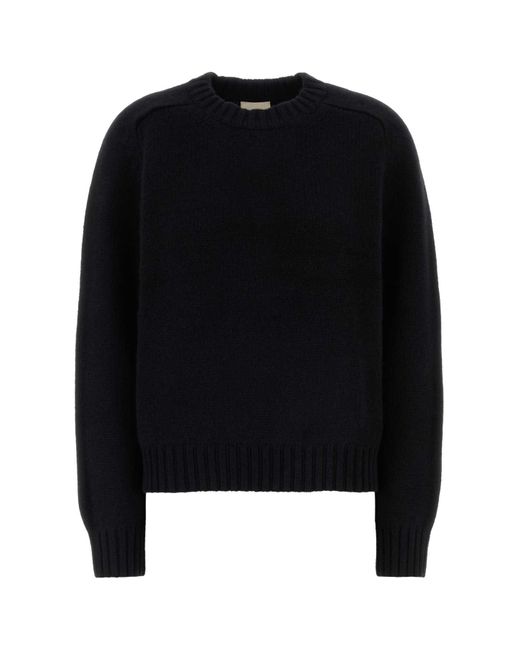 Khaite Black Cashmere Mae Sweater