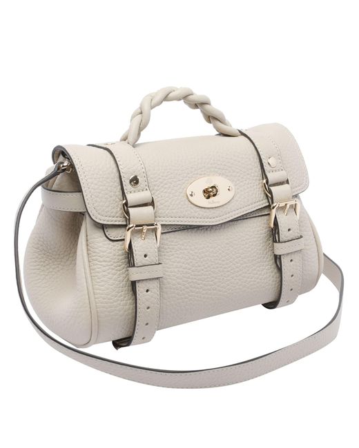 Mulberry Metallic Mini Alexa Handbag