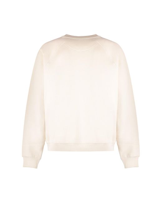 Vivienne Westwood White Cotton Crew-Neck Sweatshirt for men