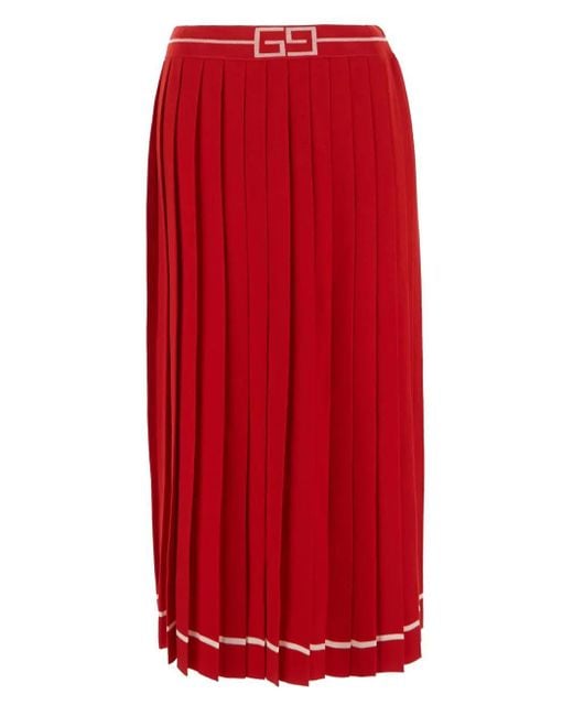 Gucci Cruise Skirts Red