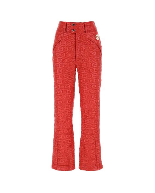 Gucci Red Pants