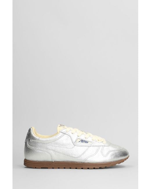 Autry White Windspin Low Sneakers