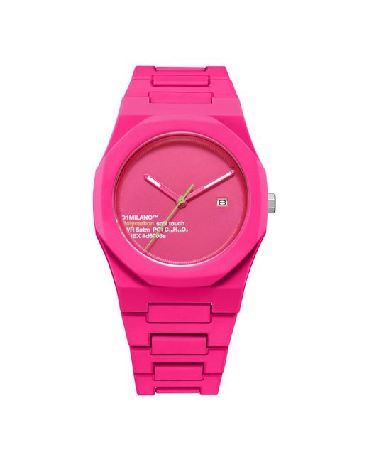 D1 Milano Hot Pink Watches for men