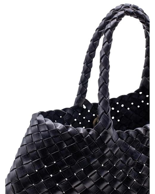 Dragon Diffusion Blue Handbag Santa Croce Leather Handbags