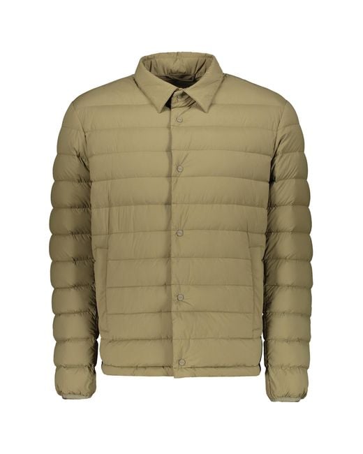 Herno Green Short Down Jacket for men