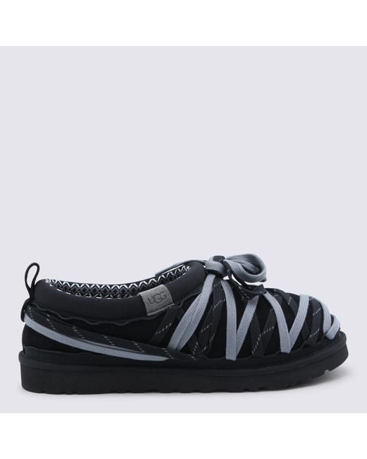 Ugg Black Flat Shoes _Cover Tex/Le Sole El for men