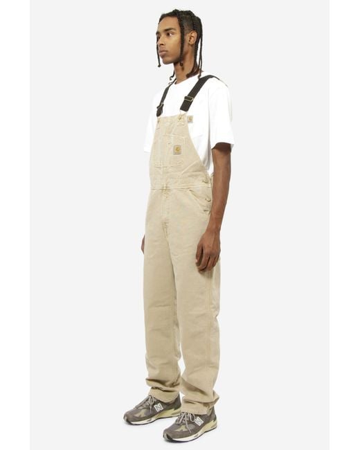 Carhartt Bib Overall Suit in Natural for Men | Lyst