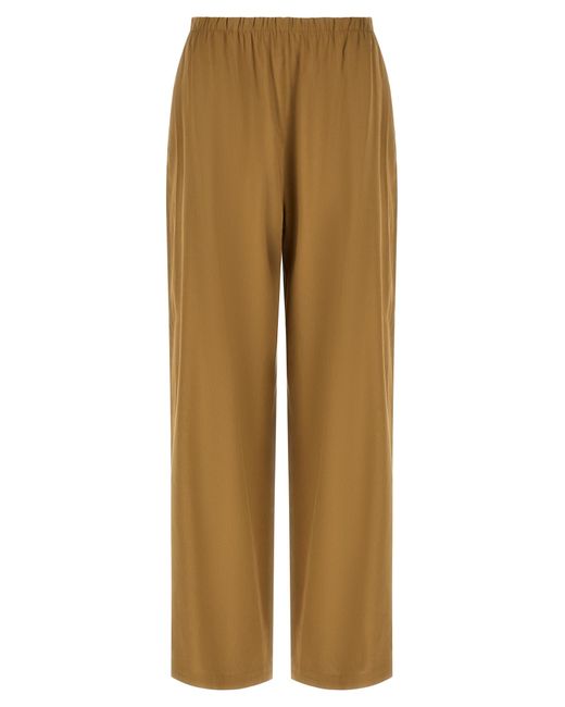 Max Mara Natural Linen Casual Pants