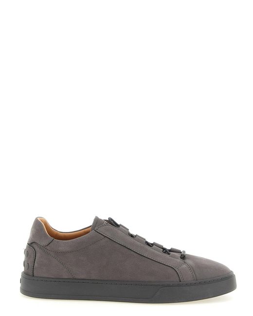 Tod's Gray Nubuck Sneaker