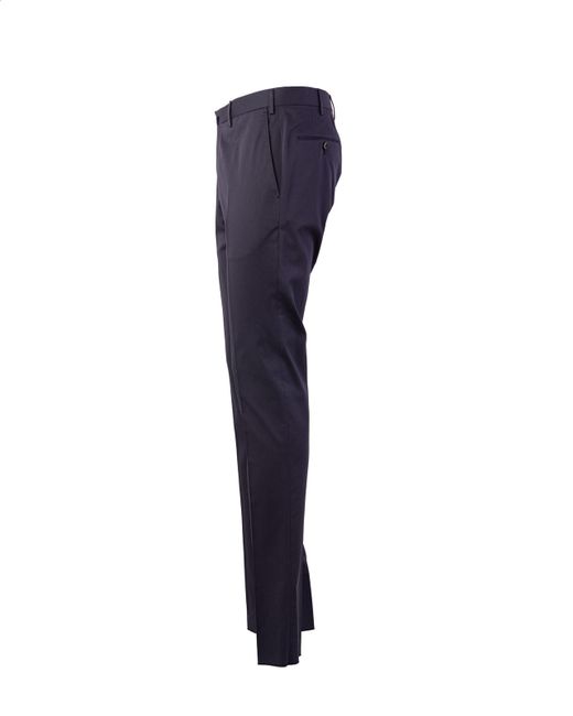PT01 Blue Stretch Trousers for men