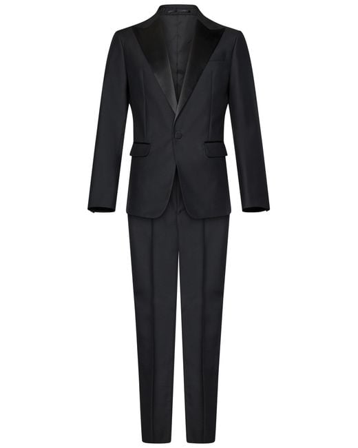 DSquared² Black London Suit for men