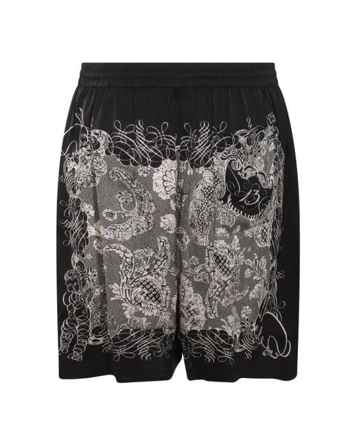 Acne Gray Shorts for men