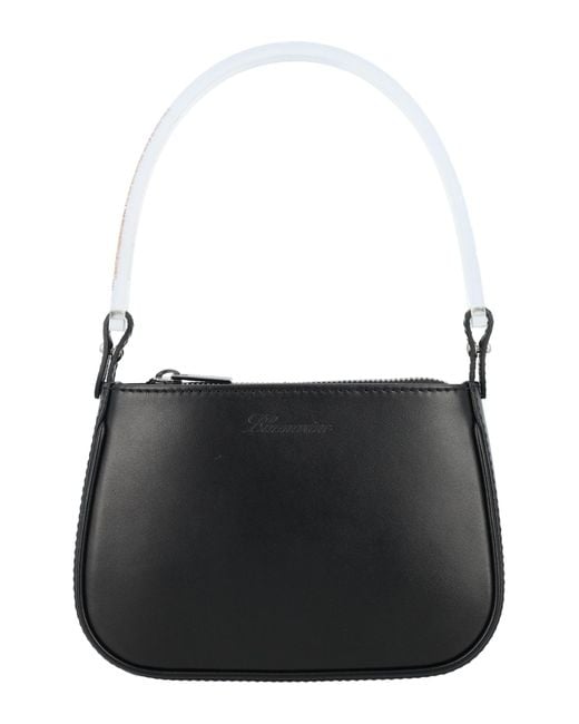Blumarine Black Mini Bag Pvc Handle