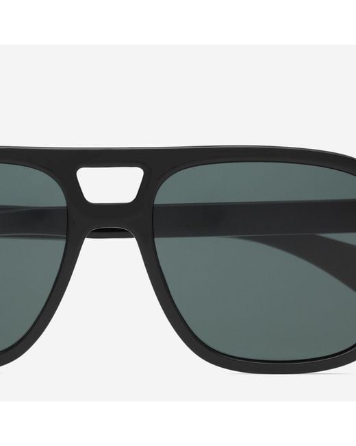 Saint Laurent Black Sunglasses Aviator Sl 881 Acetate for men
