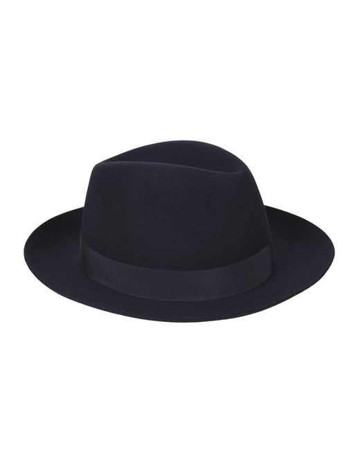Borsalino Blue Bow Detail Don Hat for men
